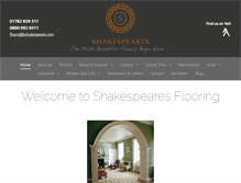 Tablet Screenshot of jtshakespeare.com